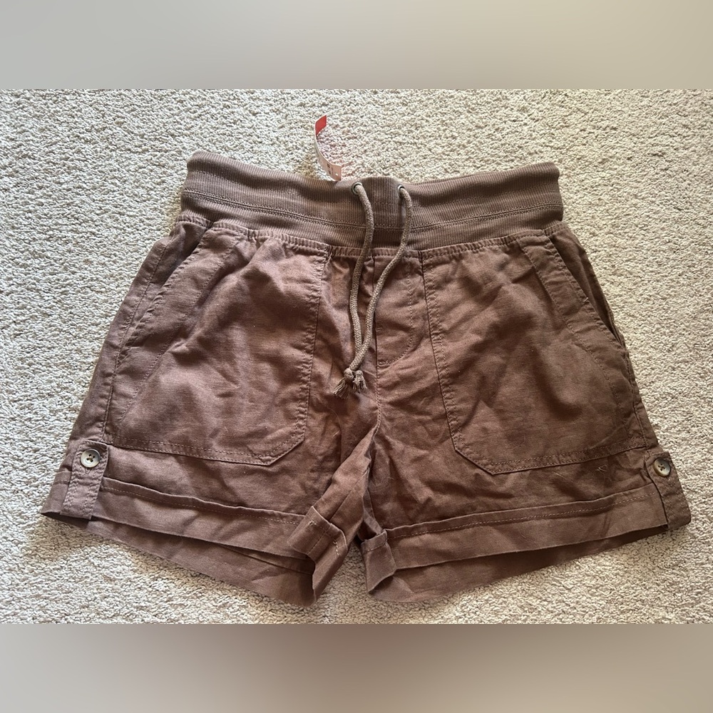 Women’s Joe Fresh Linen Blend Shorts-Brand New with Tags-Size Extra Small